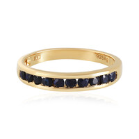 Anello in argento con Zaffiro Blu