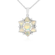 Welo-Opal-Silberhalskette