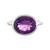 Amethyst-Silberring