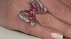Anillo en plata con Rubí de Birmania (Gems en Vogue)