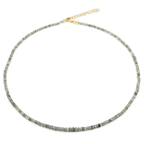 Collana in argento con Crisoberillo Occhio di Gatto