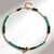 Collana in argento con Avventurina Verde (Riya)