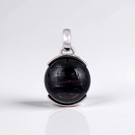 Ciondolo in argento con Iperstene