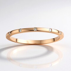 Anello in oro con Diamante Rose de France SI1 di Argyle