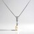 Collana in argento con Perla d'Acqua Dolce Bianca