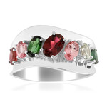 Brasilianischer Turmalin-Silberring (de Melo)