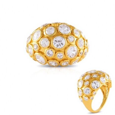 Bague en argent et Zircon (de Melo Essence)