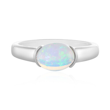 Zilveren ring met een Welo-opaal