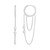Zircon Silver Earrings