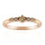 Gouden ring met een SI1 Argyle Rose De France Diamant (Annette)