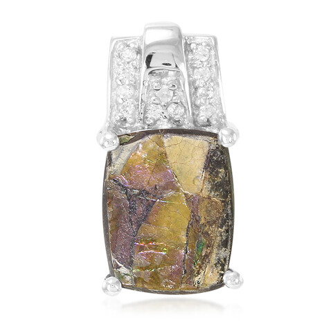 Ammolith-Silberanhänger