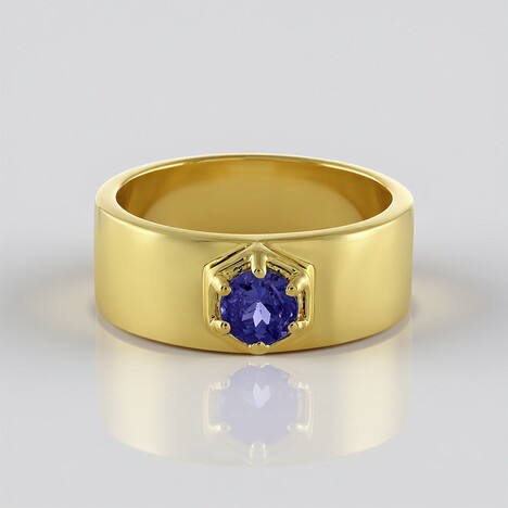 Anello in argento con Tanzanite
