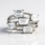 Anello in argento con Quarzo Bianco