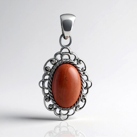 Pendentif en argent et Nacre (Art of Nature)