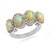 Welo-Opal-Silberring (Dallas Prince Designs)