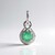 Pendentif en argent et Emeraude de Russie