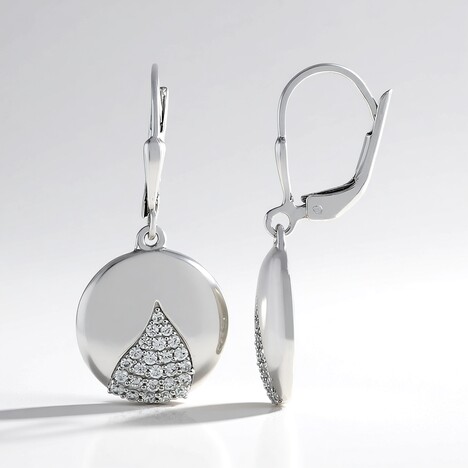 Orecchini in argento con Zircone (SAELOCANA)