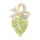 Pendentif en argent et Péridot