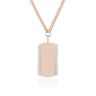 Zirkon-Silbercollier (Adela Silber)