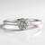 Bague en argent et Alexandrite