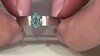 Zilveren ring met een Ratanakiri zirkoon
