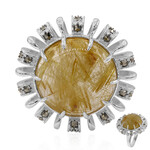 Rutilquarz-Silberring (Annette classic)