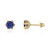 Orecchini in oro con Tanzanite AAA (de Melo)