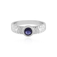 Anello in argento con Iolite