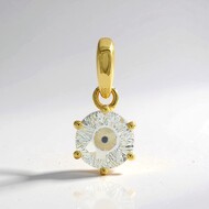 Pendentif en or et Améthyste verte (Glenn Lehrer)