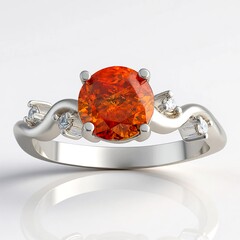 Anello in argento con Sfalerite