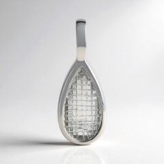 Ciondolo in argento con Quarzo Bianco