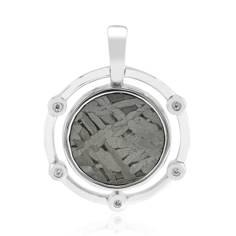 Aletai-Meteorit-Silberanhänger