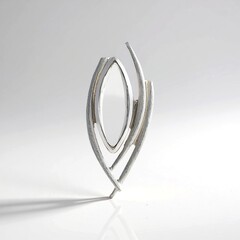Ciondolo in argento con Quarzo Bianco