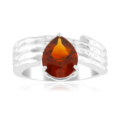 Madeira Citrine Silver Ring (de Melo Essence)