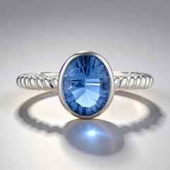 Anello in argento con Fluorite Cangiante