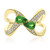 Anello in oro con Tsavorite AAA (CIRARI)
