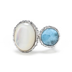 Anillo en plata con Nácar