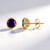 Orecchini in argento con Ametista (Ornaments by de Melo)
