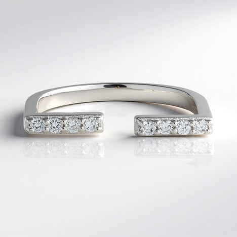 Anello in argento con Zircone (de Melo Essence)