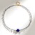 Collana in argento con Lapislazzuli (Riya)
