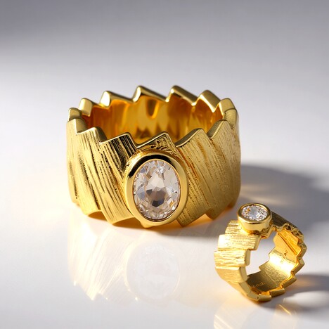 Anello in argento con Zircone (de Melo Essence)