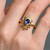 Anello in oro con Tanzanite AAA (Ornaments by de Melo)