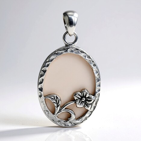 Ciondolo in argento con Madreperla (Art of Nature)