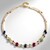 Collana in argento con Zaffiro Fancy (Riya)