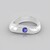 Anello in argento con Tanzanite (de Melo)