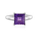 Sibirischer Amethyst-Silberring