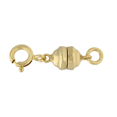 Chiusura magnetica in oro giallo - 2,5 cm  - 1,91 g