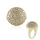 I2 Champagner-Diamant-Goldring (KM by Juwelo)