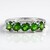 Bague en argent et Diopside de Russie