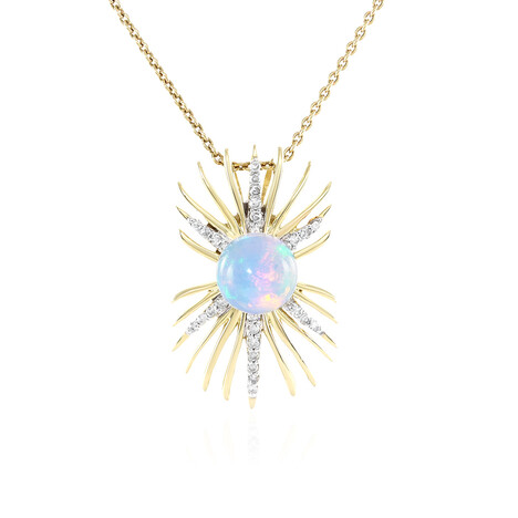 Welo-Opal-Goldhalskette (de Melo)